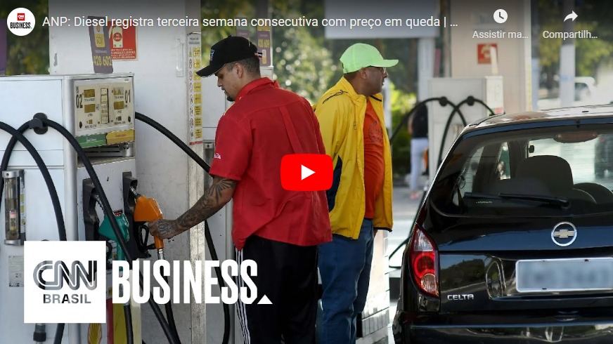 ANP: Diesel registra terceira semana consecutiva com preço em queda
